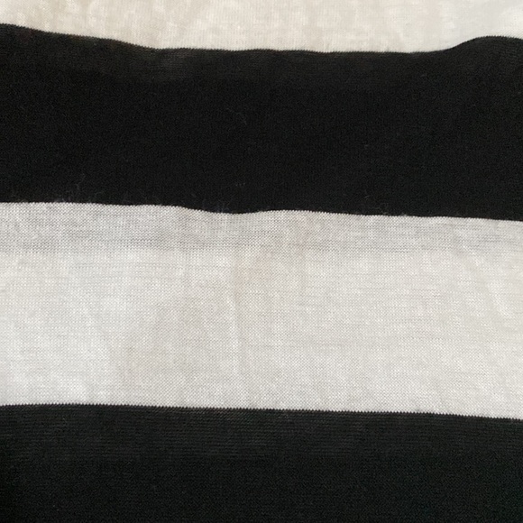 A.L.C. Black and White Striped Cinch Waist Tank Dress🖤🤍🖤 - Picture 7 of 15